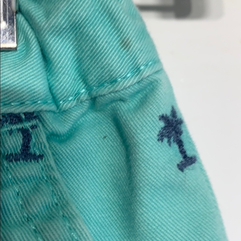 Children’s Place Teal Toddler embroidered Palm Tree Shorts 4T boy - Picture 4 of 9
